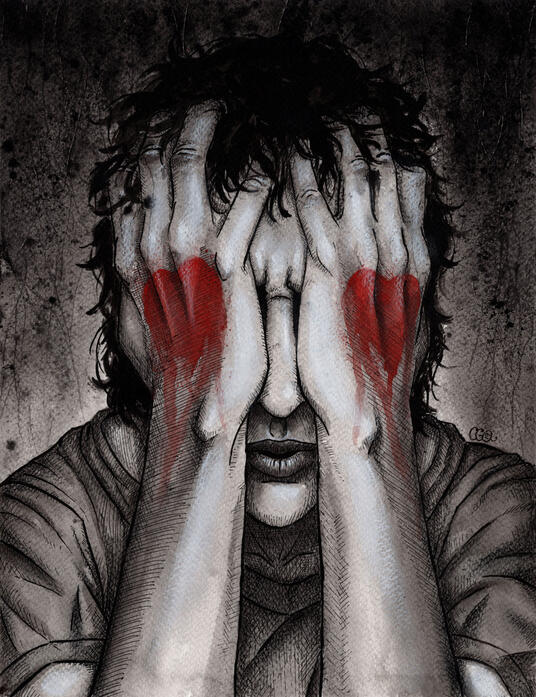 Valentin Illustration par Cédric Godin Olicard.