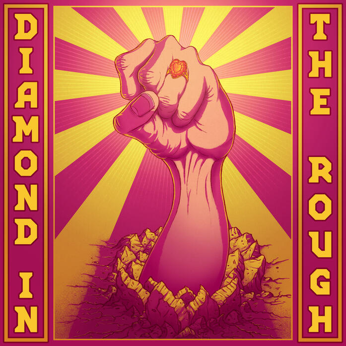 Diamond In The Rough Illustration par Cédric Godin Olicard.