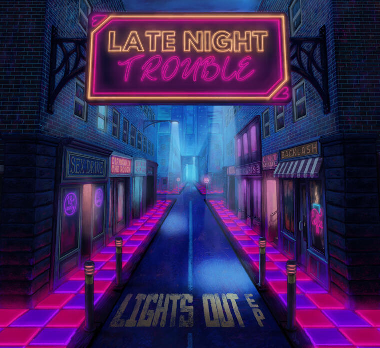 Lights Out Illustration by Cédric Godin Olicard.