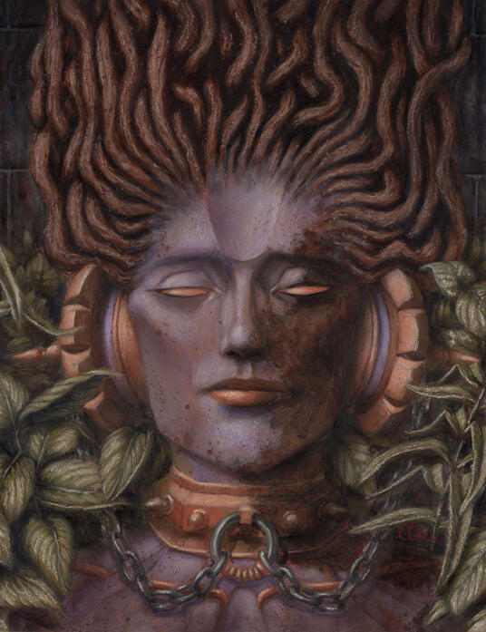 Rusted Illustration by Cédric Godin Olicard.